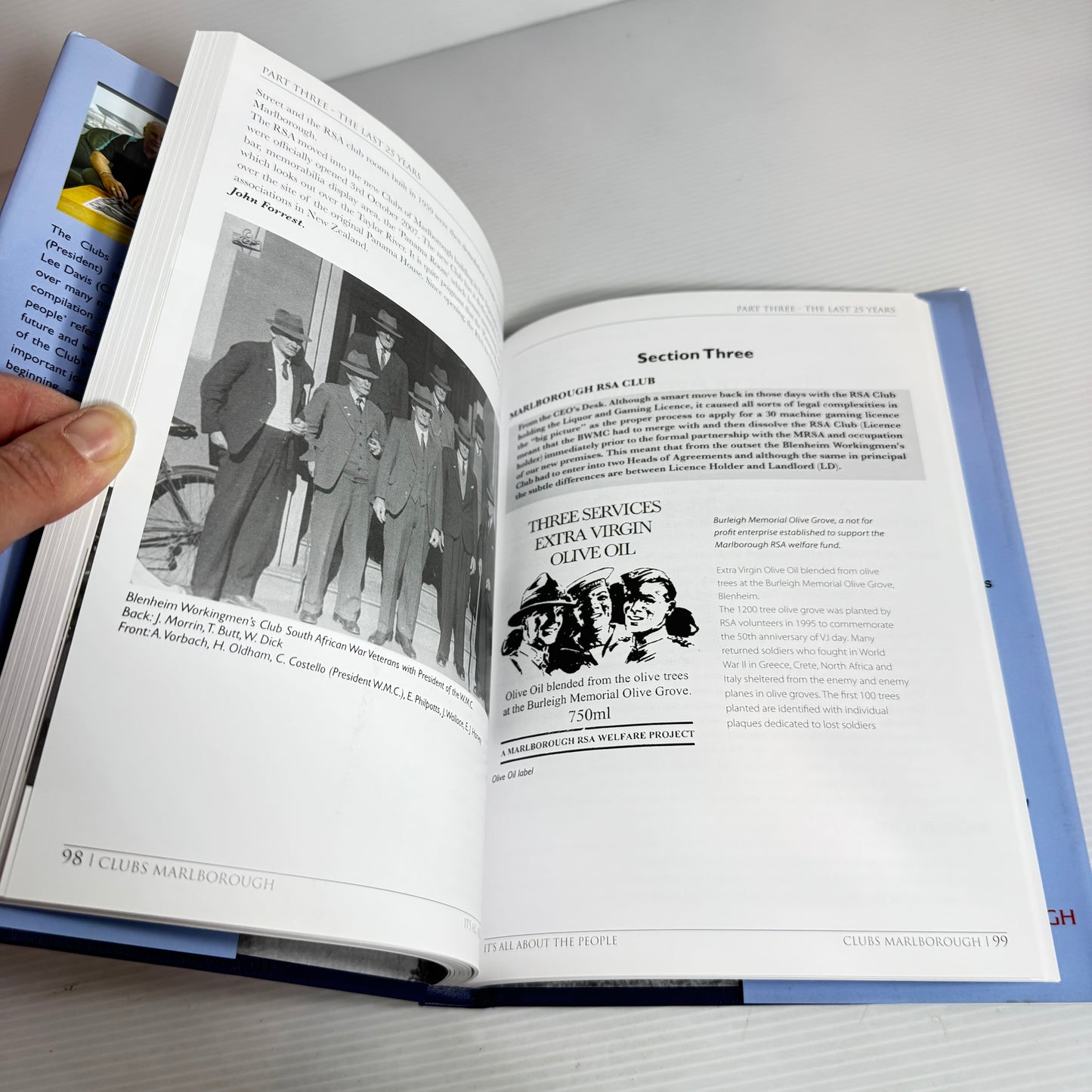 It's All About the People : The 125th Year History of the Blenheim Workingmen's Club 1888-2013