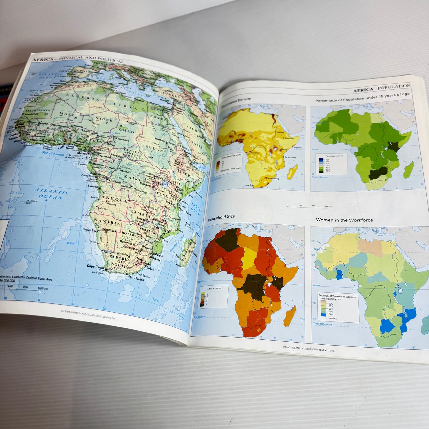 Macmillan New Zealand World Atlas