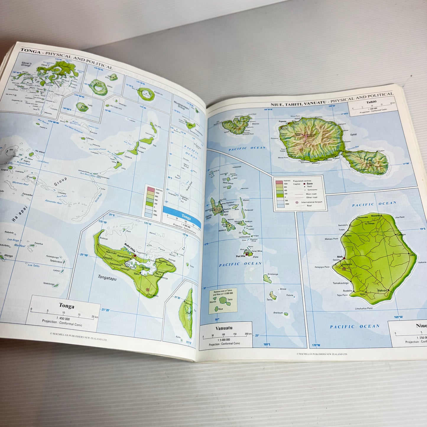 Macmillan New Zealand World Atlas