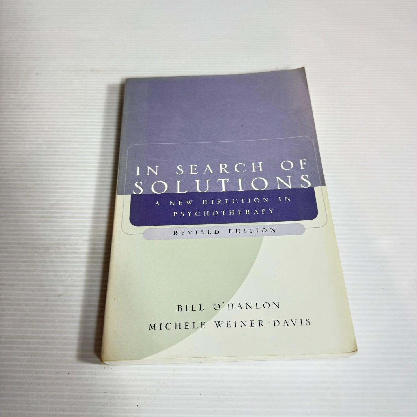 In Search of Solutions : A New Direction In Psychotherapy (Revised Edition) - Bill O'Hanlon & Michele Weiner-Davis