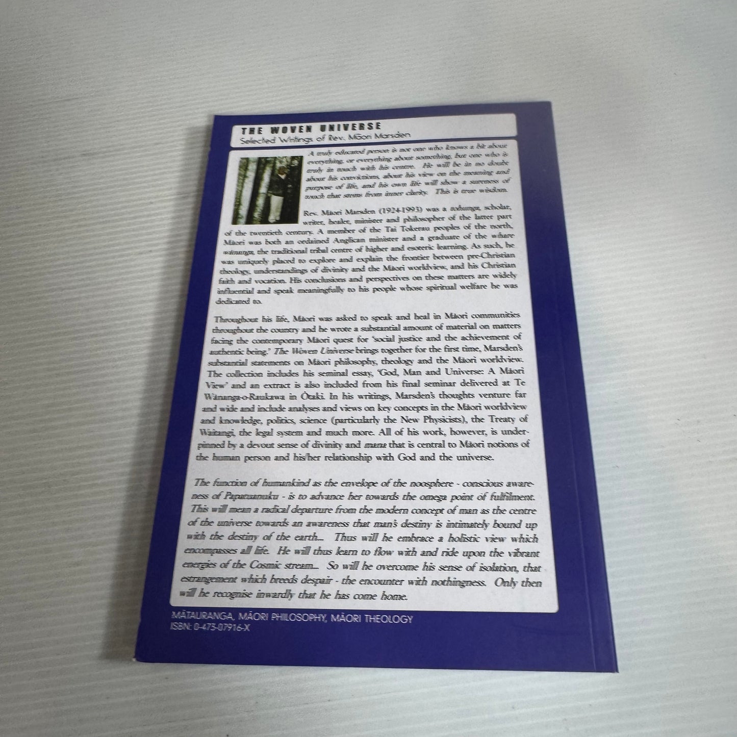 The Woven Universe : Selected Writing of Rev. Maori Marsden