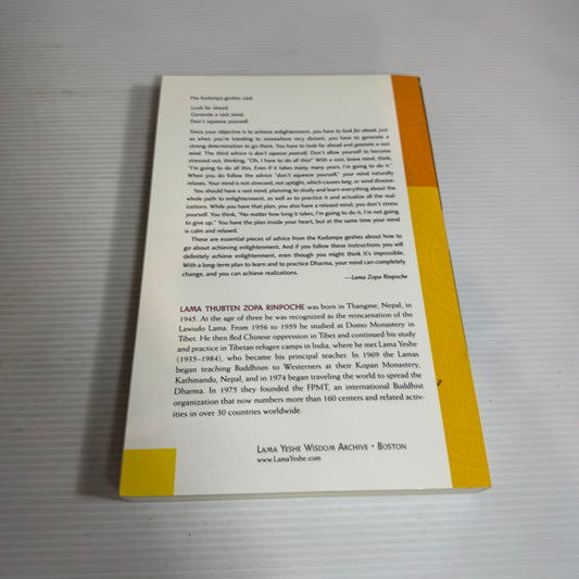 Kadampa Teachings - Lama Zopa Rinpoche