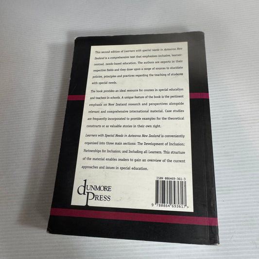 Learners With Special Needs In Aotearoa New Zealand (2nd Edition) - Deborah Fraser, Rodger Moltzen And Ken Ryba