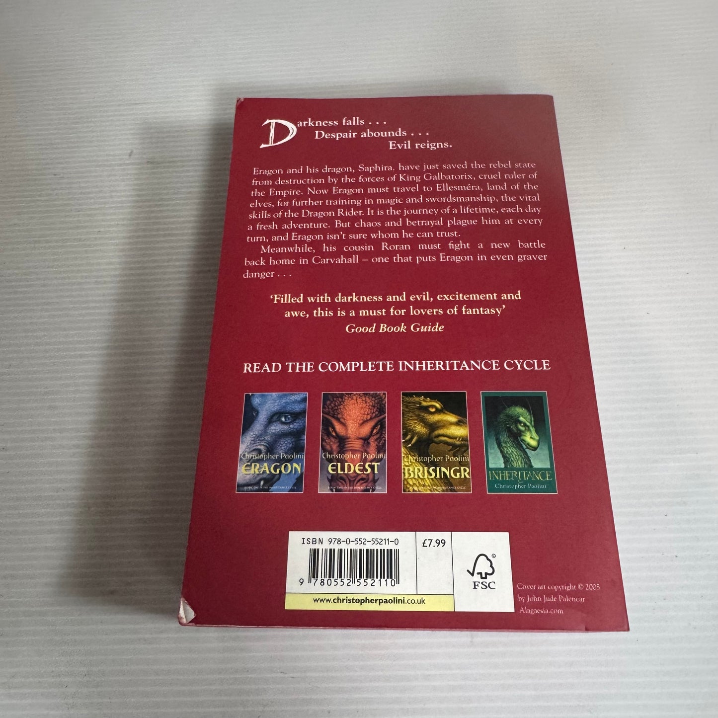 Eldest : Book Two in the Inheritance Cycle - Christopher Paolini