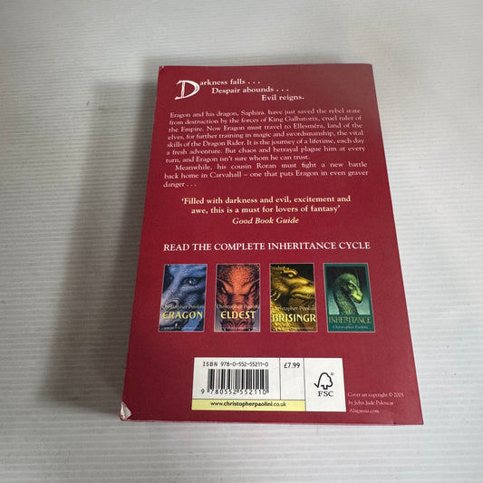 Eldest : Book Two in the Inheritance Cycle - Christopher Paolini