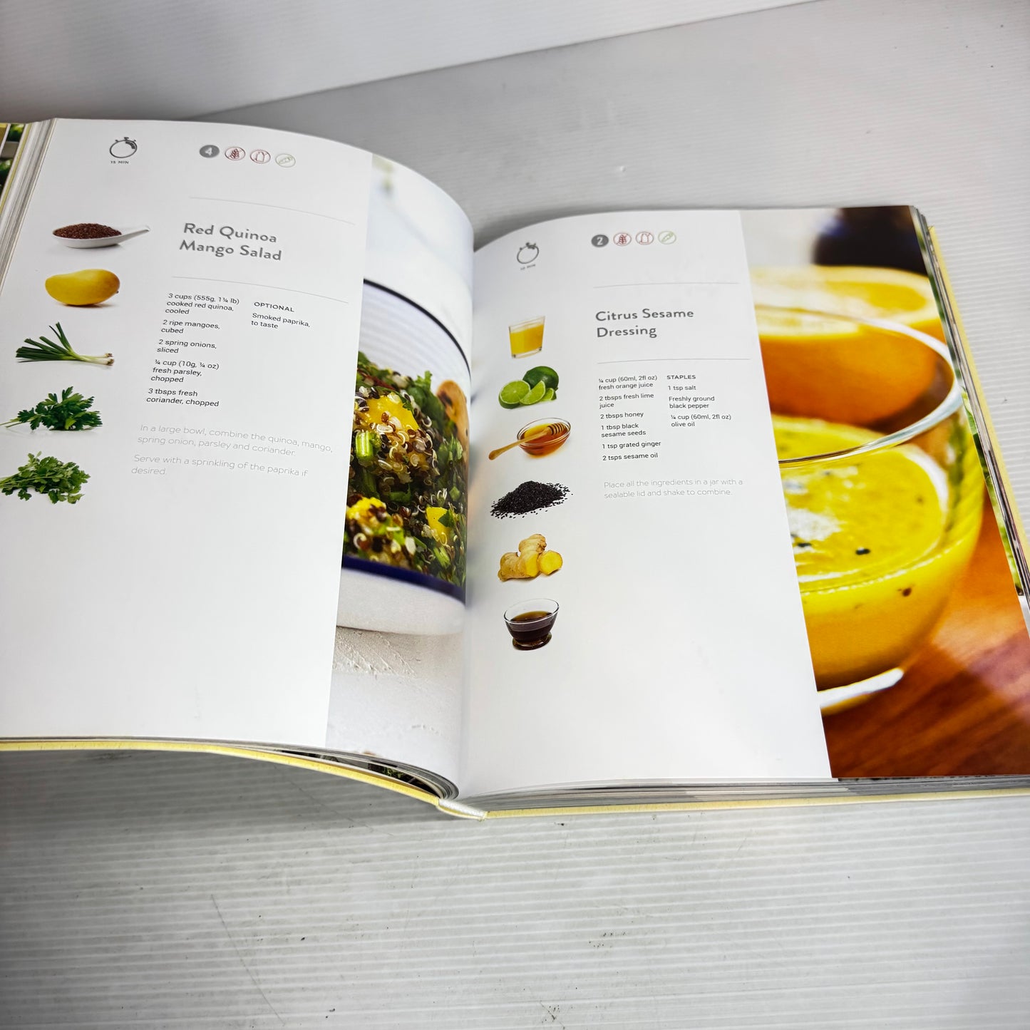 6 Ingredients or Less Cookbook Bundle x 2 : Healthy Family & 15 Minute Meals (2937)