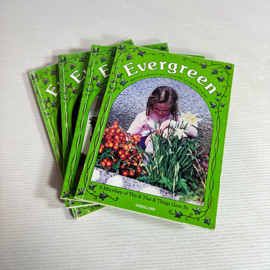 Evergreen Book Bundle x 4 Spring 1991, Winter 1992/93, Summer 1993 & Spring 1993 (402)