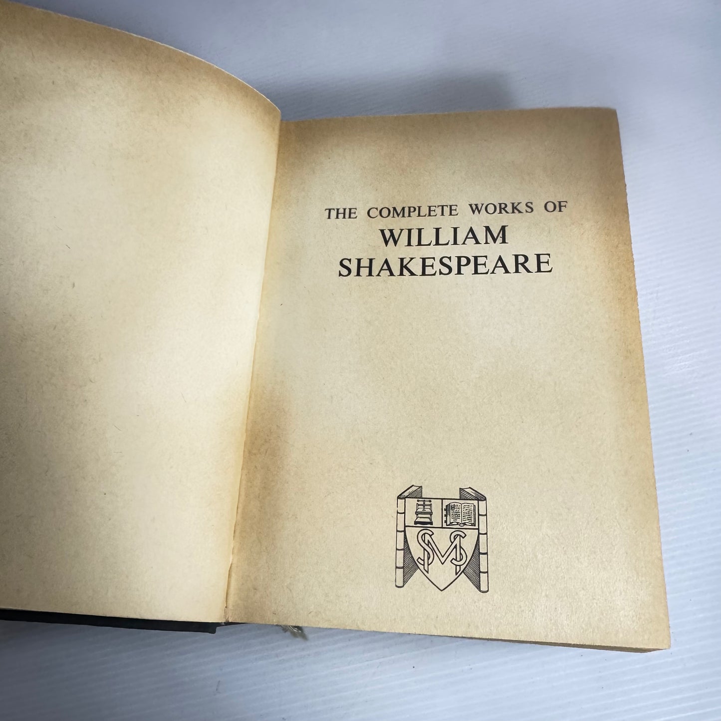 the Complete Works Of William Shakespeare - Abby Library (Without Dust Jacket)