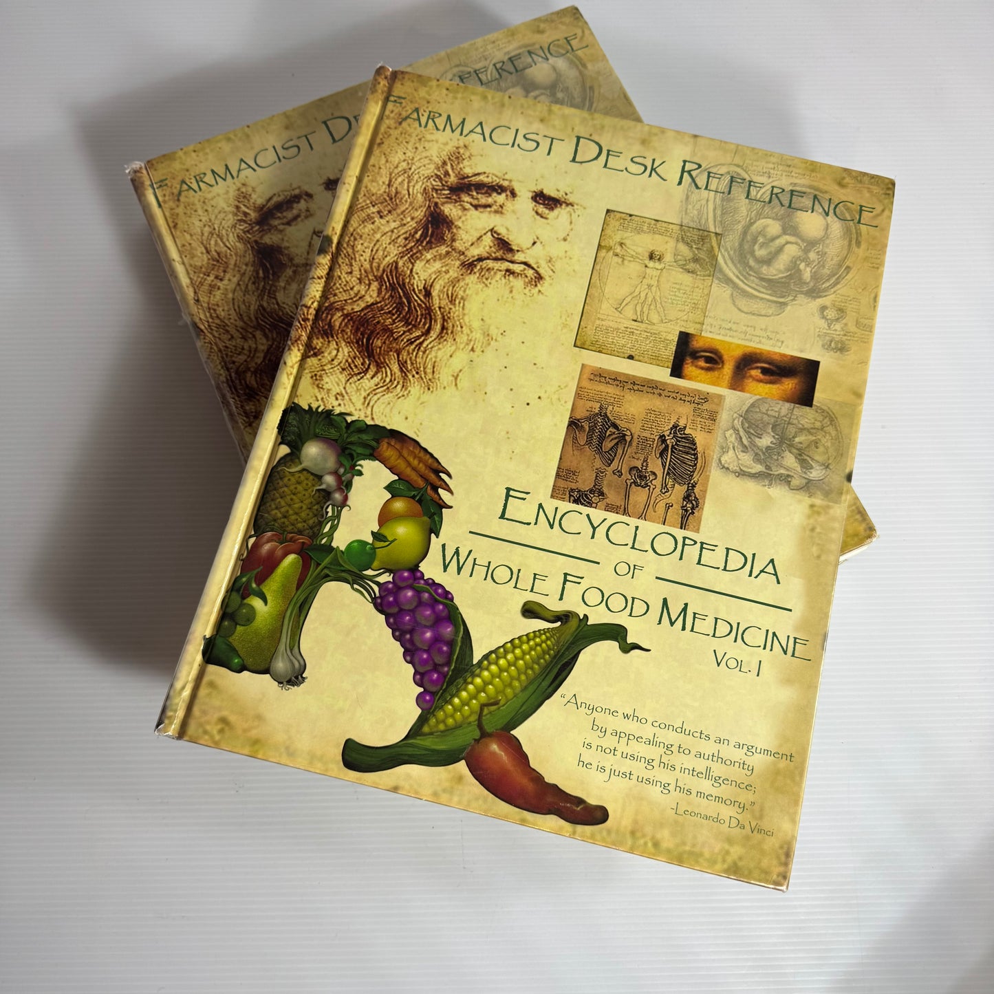 Farmacist Desk Reference : Encyclopedia of Whole Food Medicine Vol. 1 & 2 - Don Tolman & Dr Robert Mendelsohn(3201)