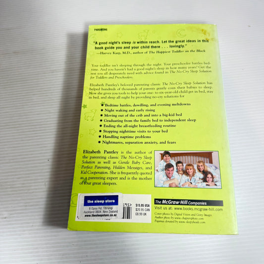 A No-Cry Sleep Solution for Toddlers and Preschoolers - Elizabeth Pantley