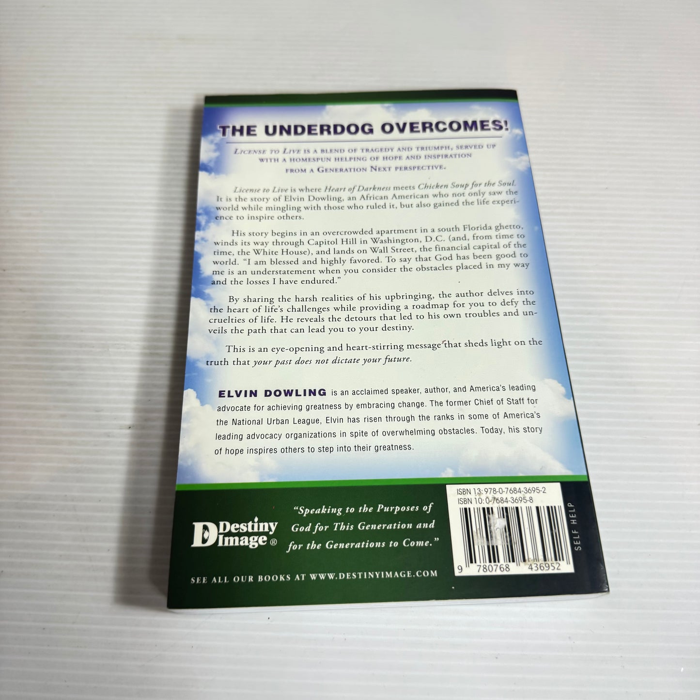 License To Live : A Manual For Getting Past Life's Roadblocks - Elvin Dowling