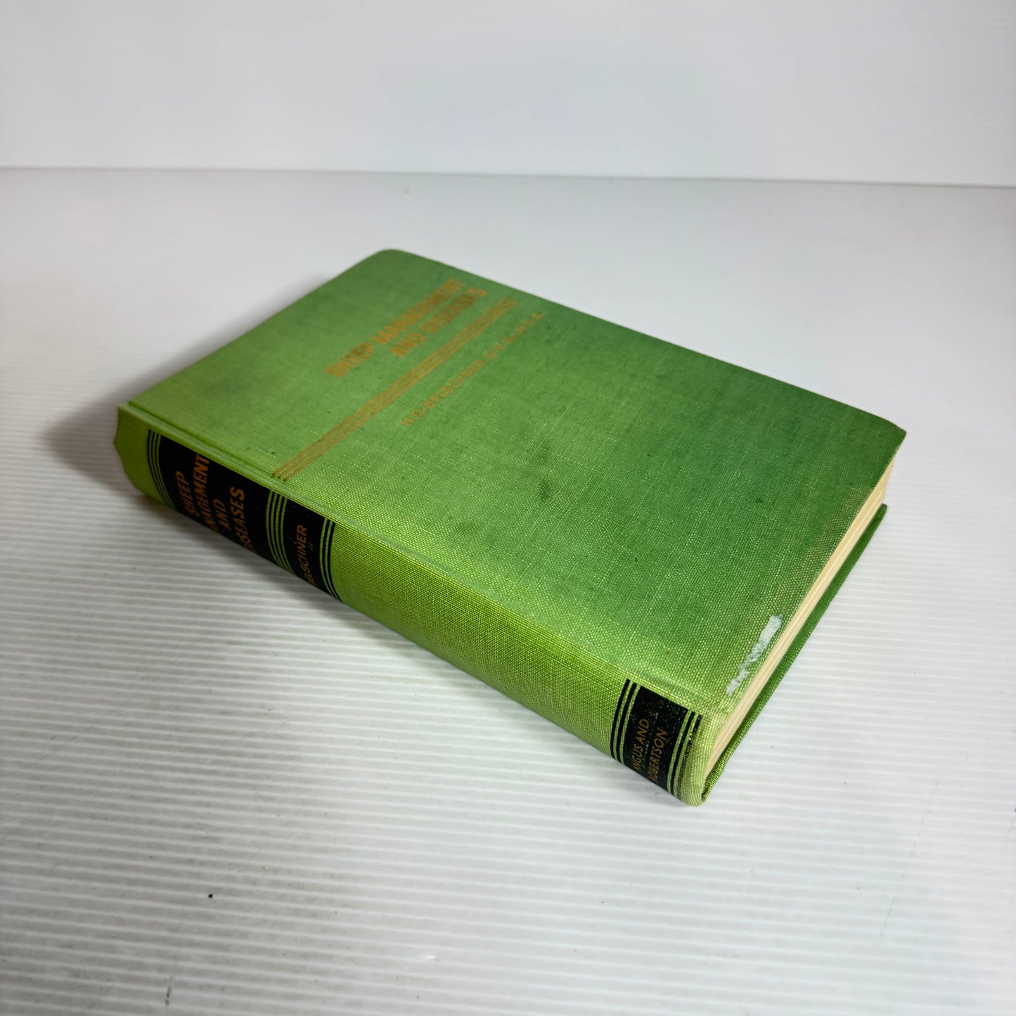 Sheep Management And Diseases - H.G. Belschner (Vintage 1957 Fifth Edition)