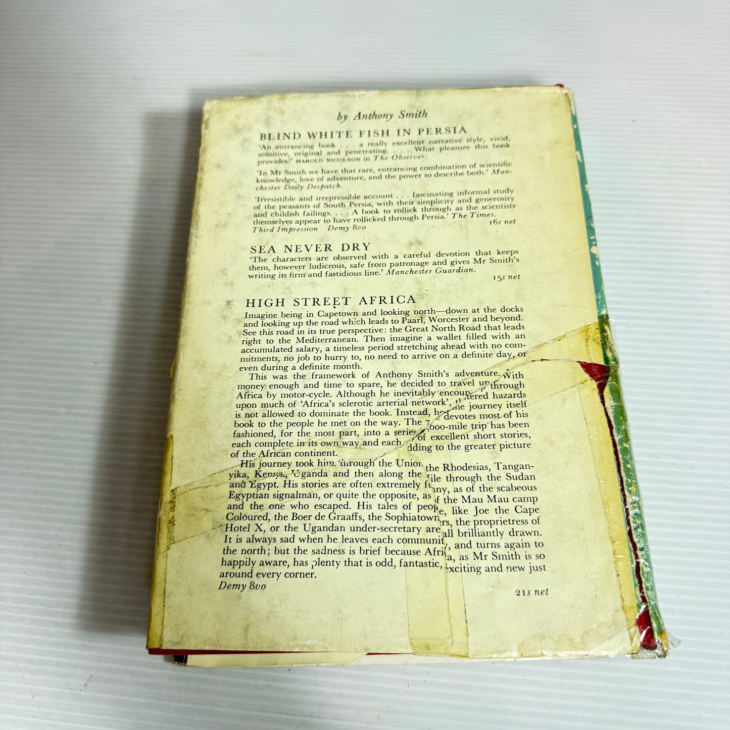 Throw Out Two Hands - Anthony Smith (Vintage 1963 First Edition)