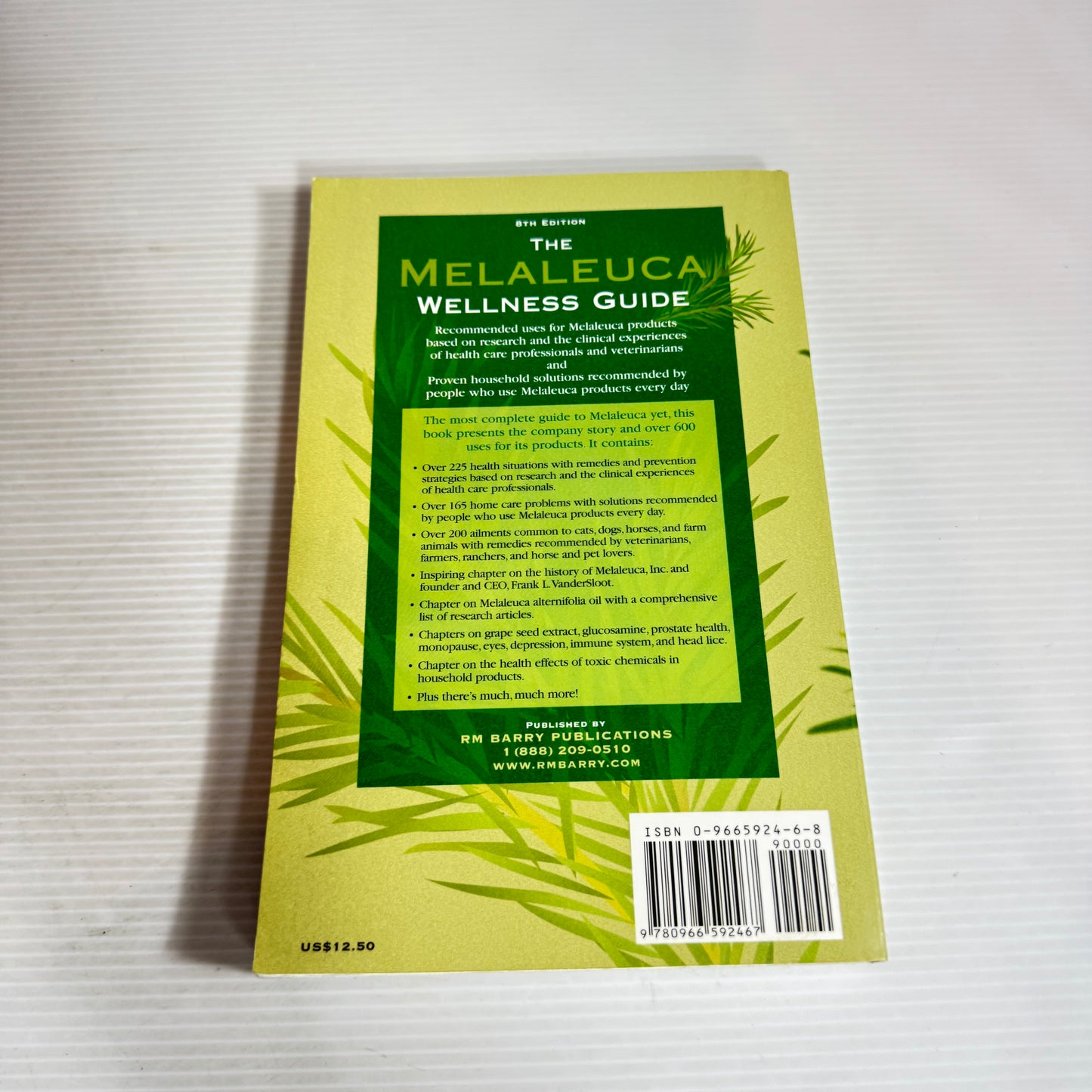 The Melaleuca Wellness Guide 8th Edition