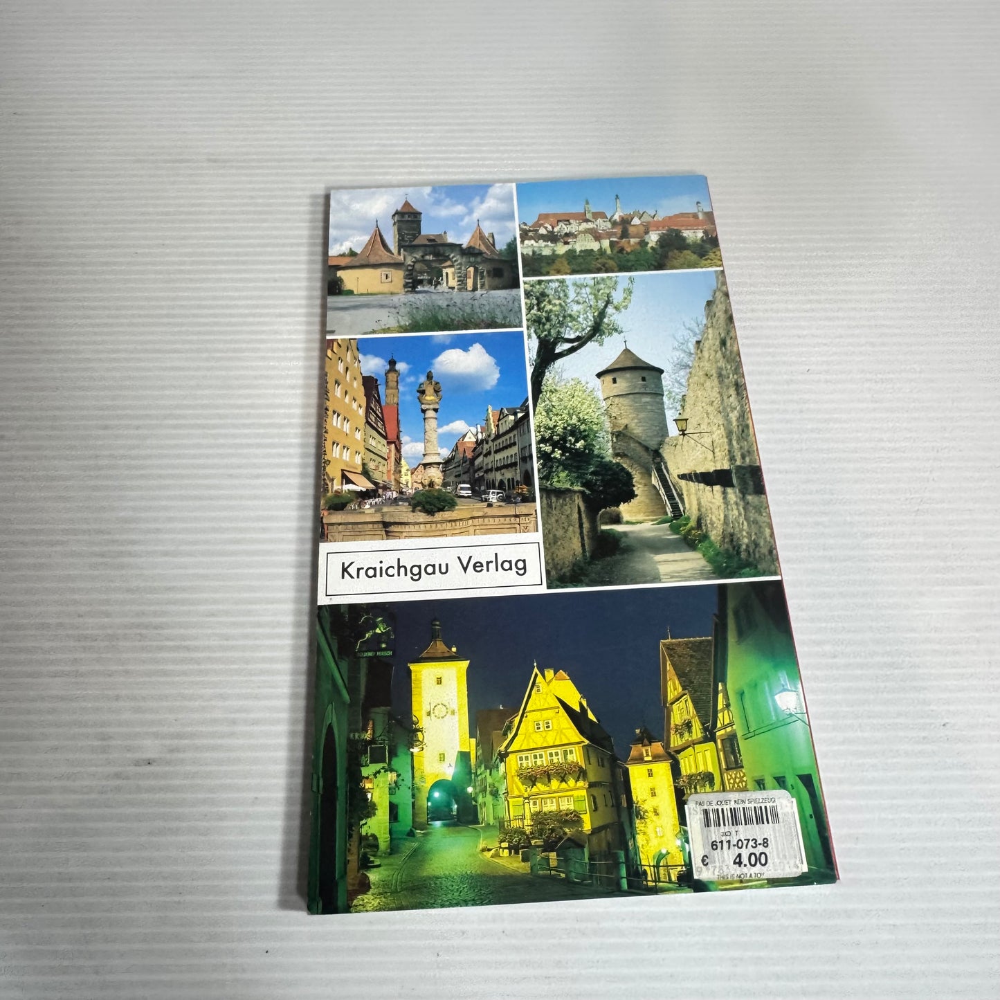 Rothenvurg ob der Tauber : Guide with 148 Colour Prints : Map of the Town with Tour Route
