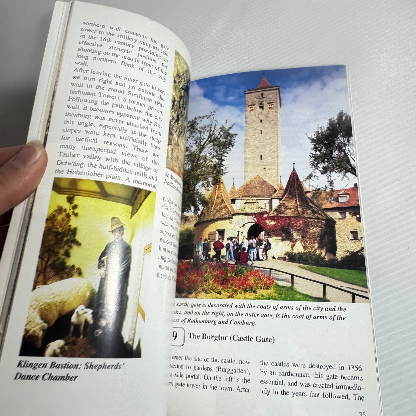 Rothenvurg ob der Tauber : Guide with 148 Colour Prints : Map of the Town with Tour Route