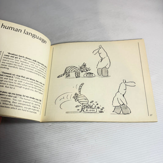 How To Be A Happy Cat - Charles Platt & Cartoons by Gray Jolliffe (Vintage 1986)