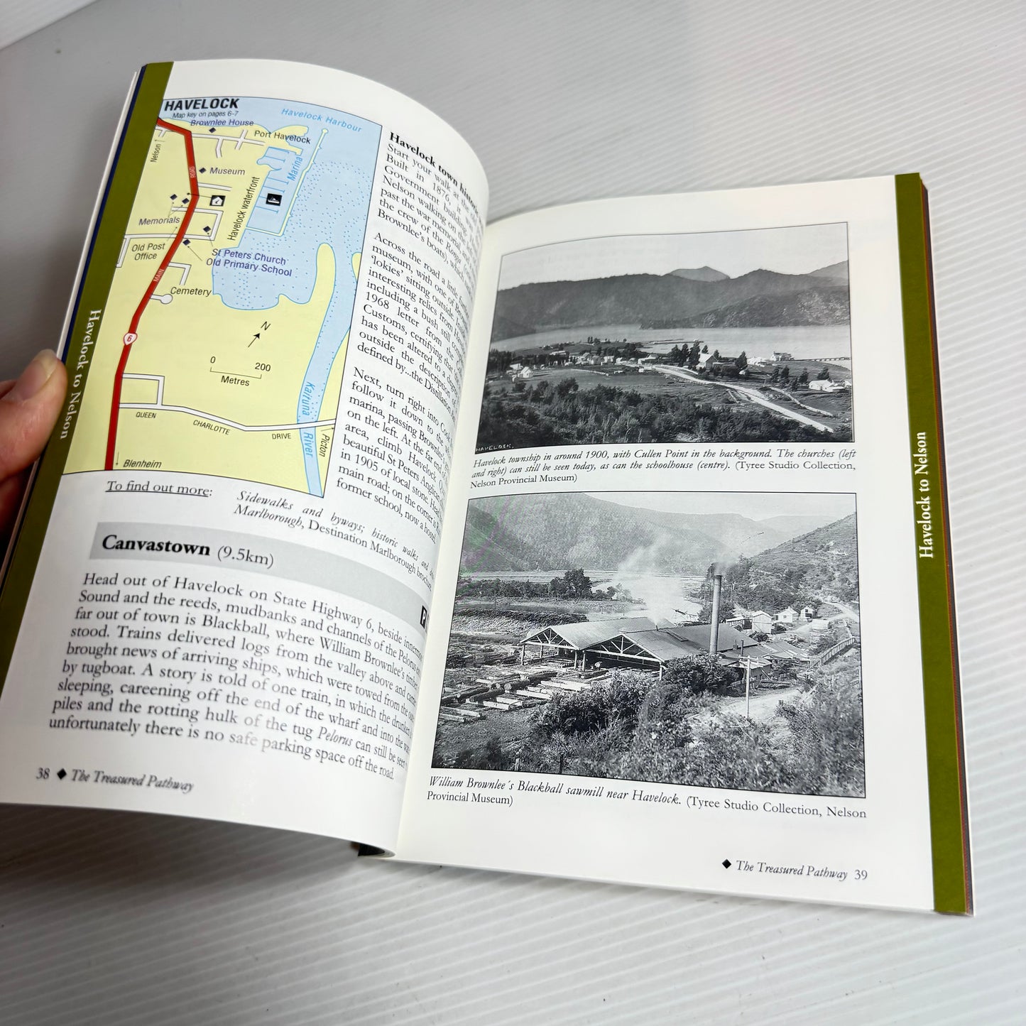 The Treasured Pathway - A Guide to the Marlborough Nelson Heritage Highway - Simon Noble