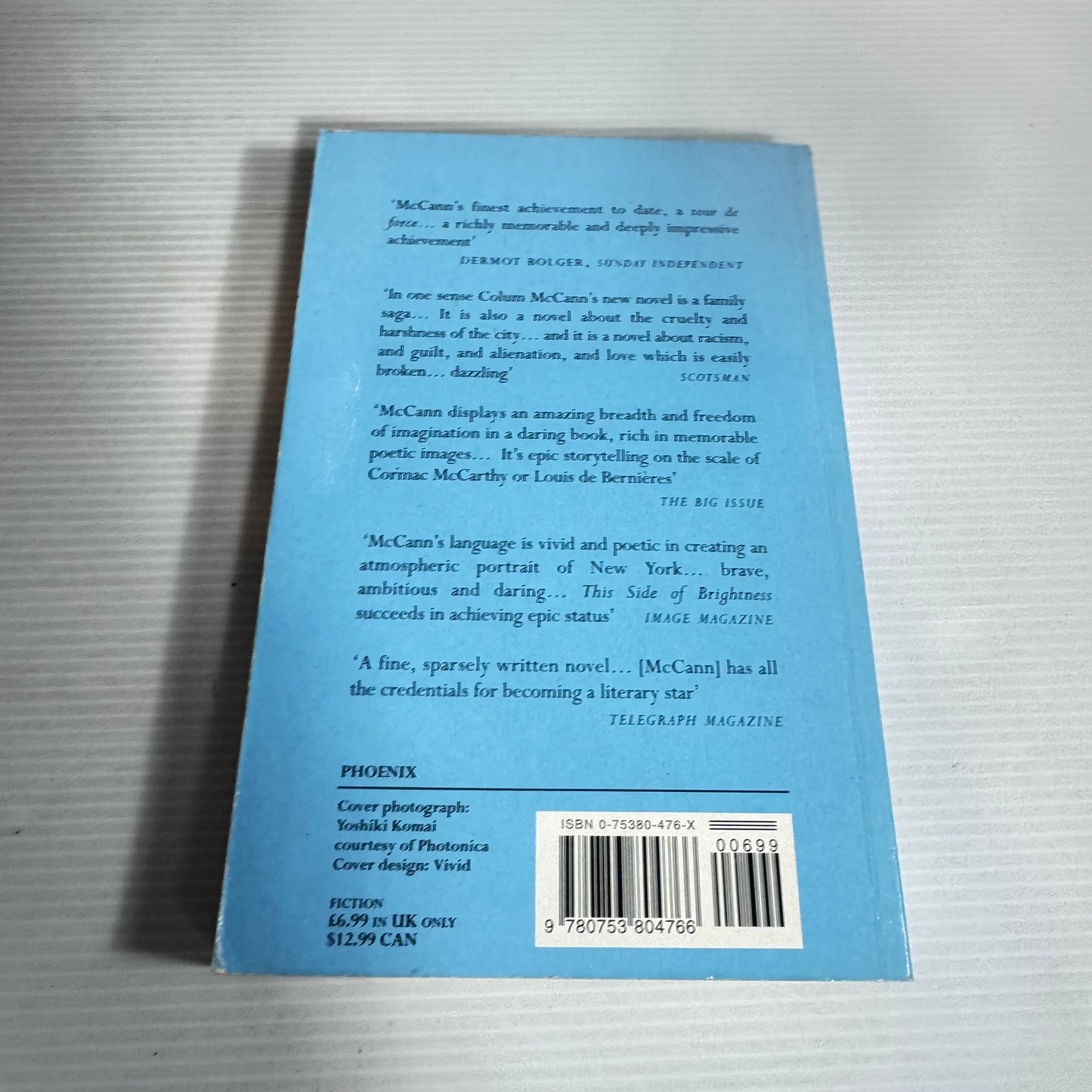This Side of Brightness - Colum McCann