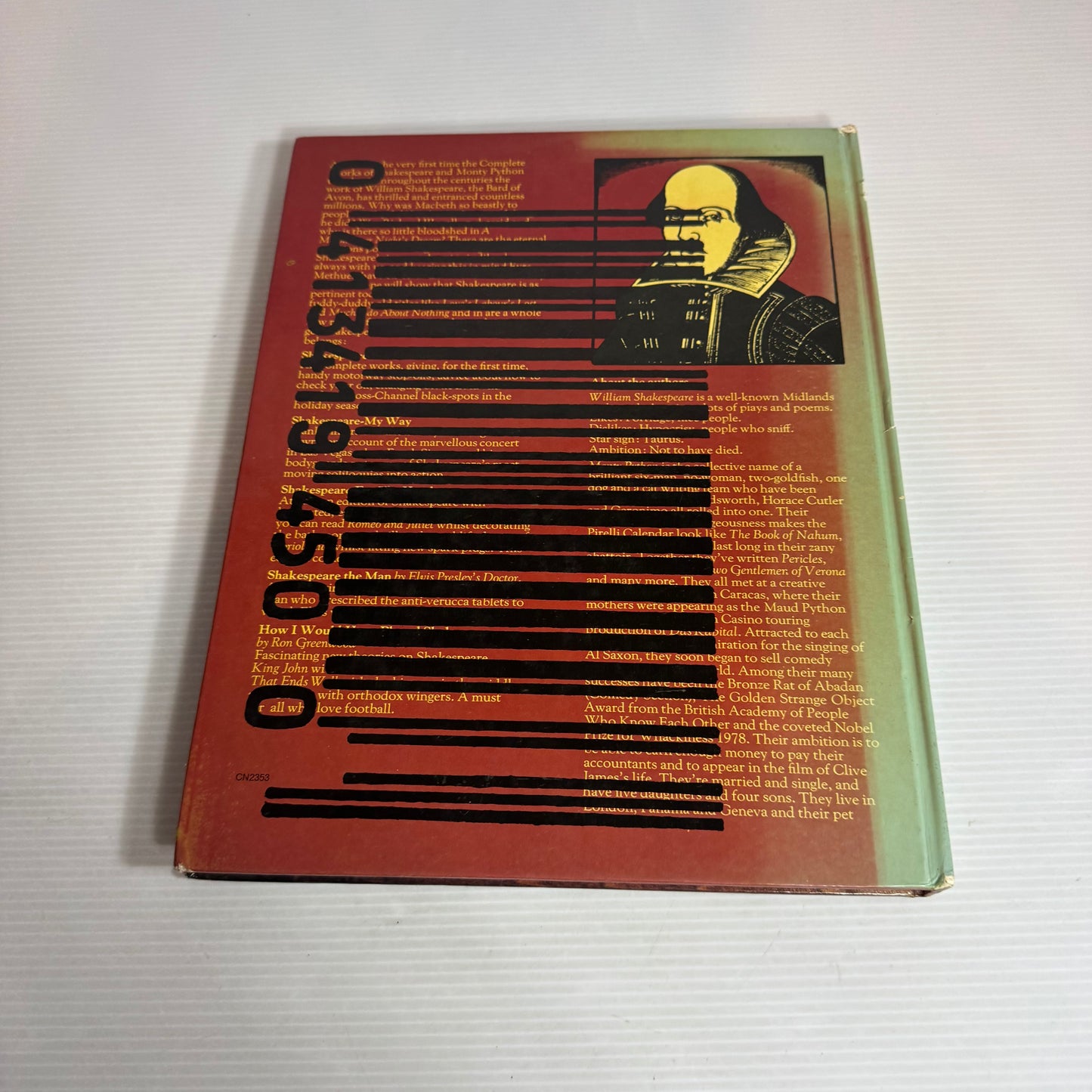 The Complete Works Of Shakespeare And Monty Python - Volume One - Monty Python (Vintage 1981)