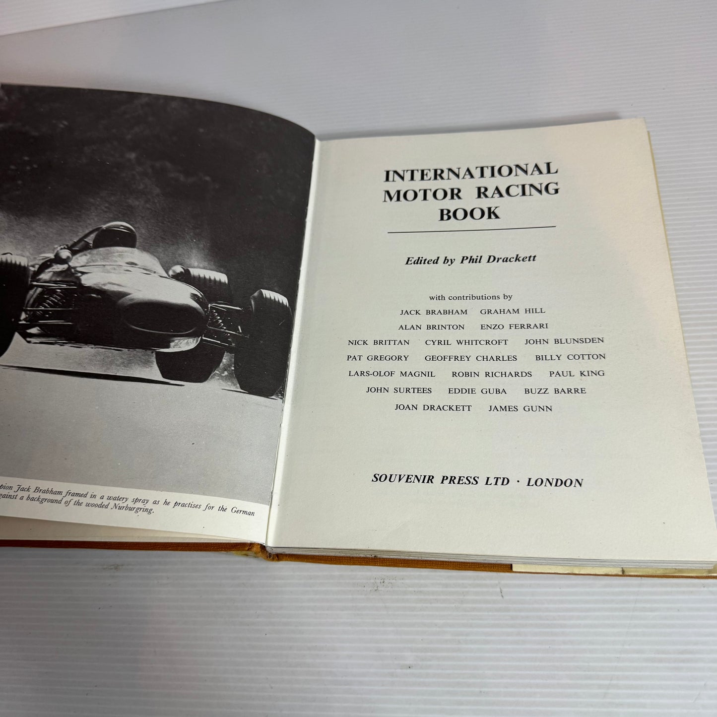 International Motor Racing Book - Phil Drackett (Vintage 1967)