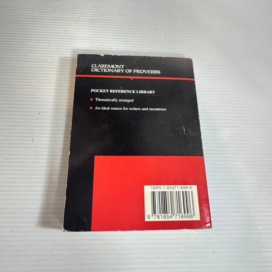 Dictionary of Proverbs - Claremont