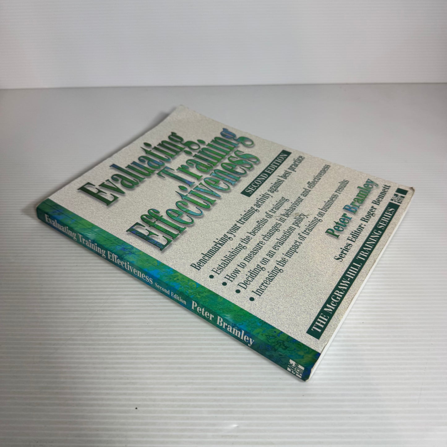Evaluating Training Effectiveness 2nd Ed. - Peter Bramley
