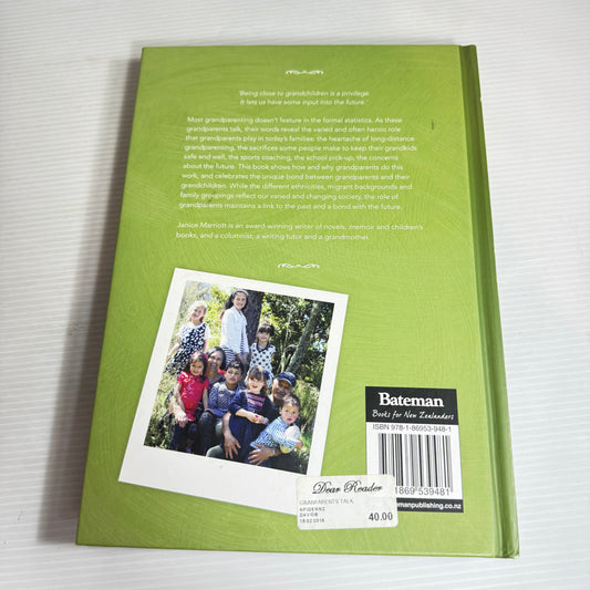 Grandparents Talk - Janice Marriott