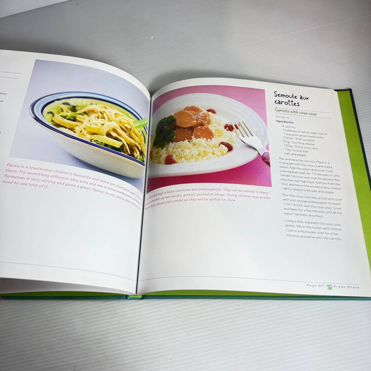 Fresh Start : Healthy Recipes and Food Tips for Parents of Preschoolers - Christelle Le Ru