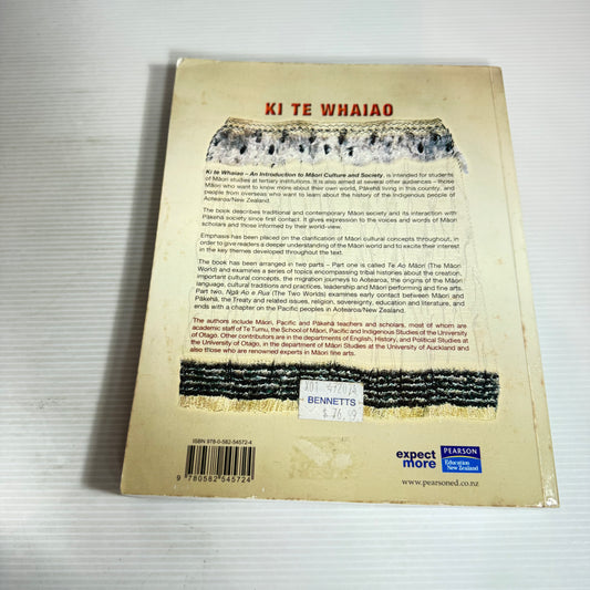 Ki Te Whaiao : An Introduction to Māori Culture and Society - Edited by Ka'ai, Moorfield, Reilly, Mosley