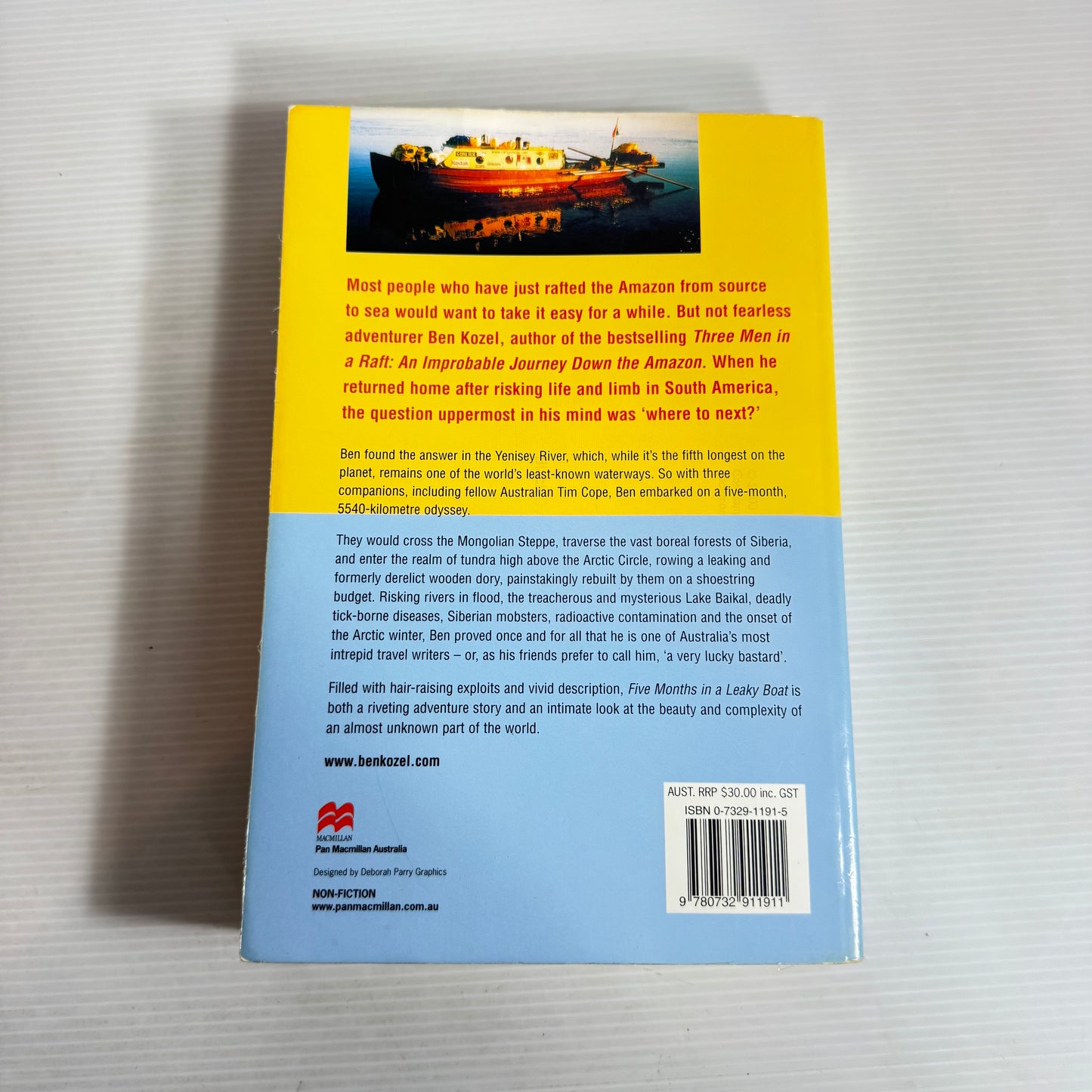 Five Months in a Leaky Boat - Ben Kozel