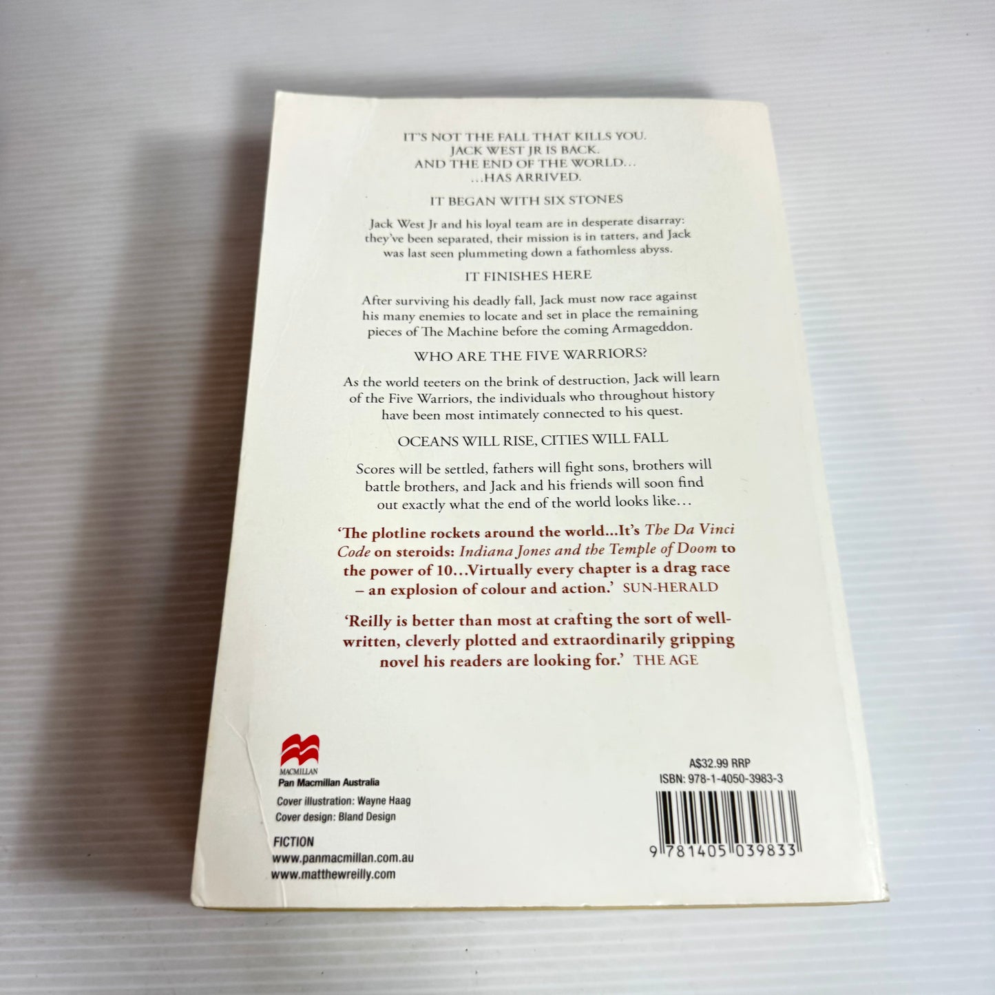 The Five Greatest Warriors - Matthew Reilly