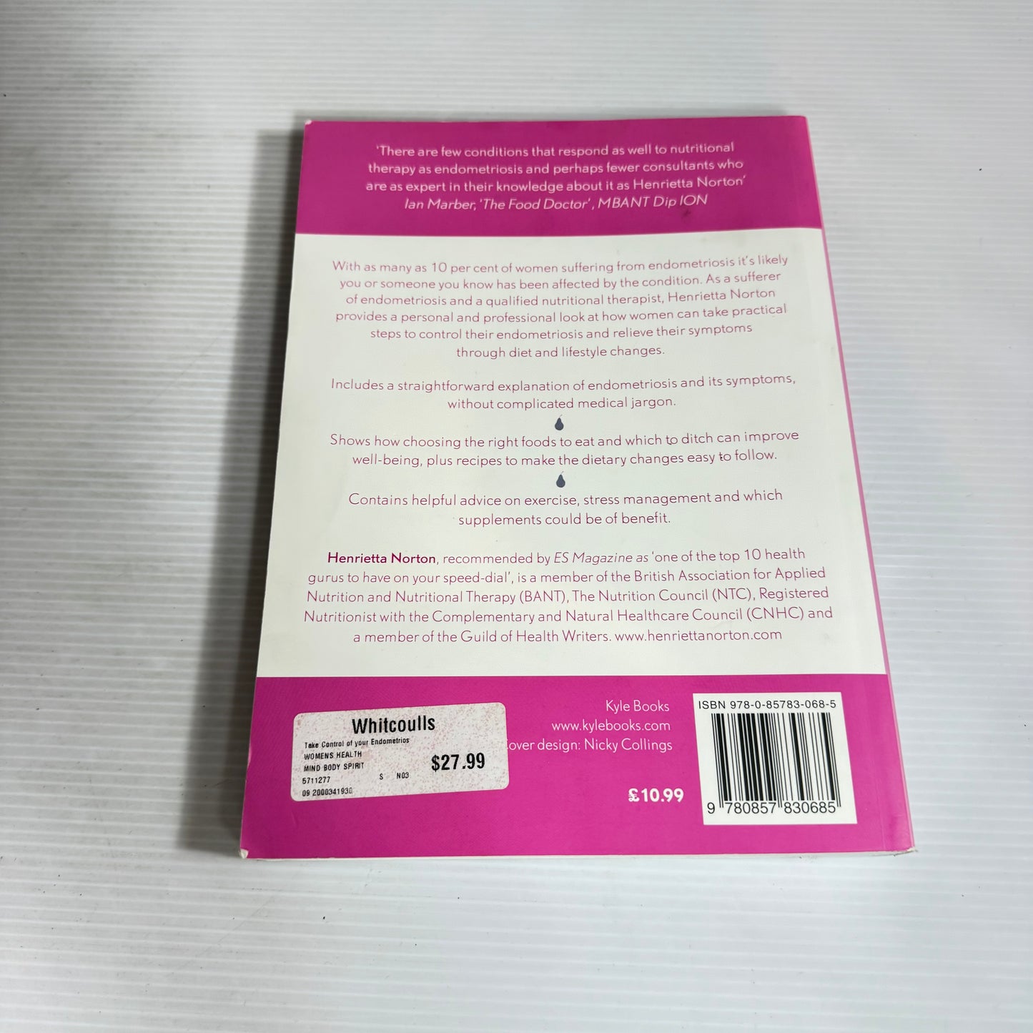 Take Control Of Your Endometriosis - Henrietta Norton