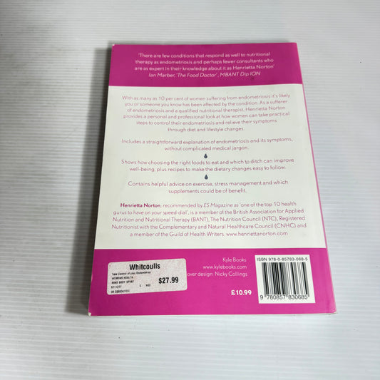 Take Control Of Your Endometriosis - Henrietta Norton