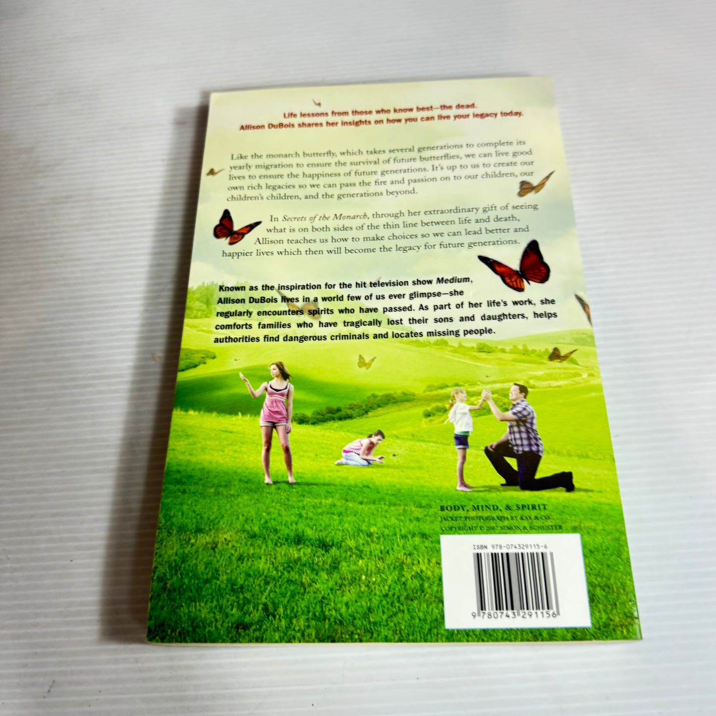 Secrets Of The Monarch - Allison Dubois