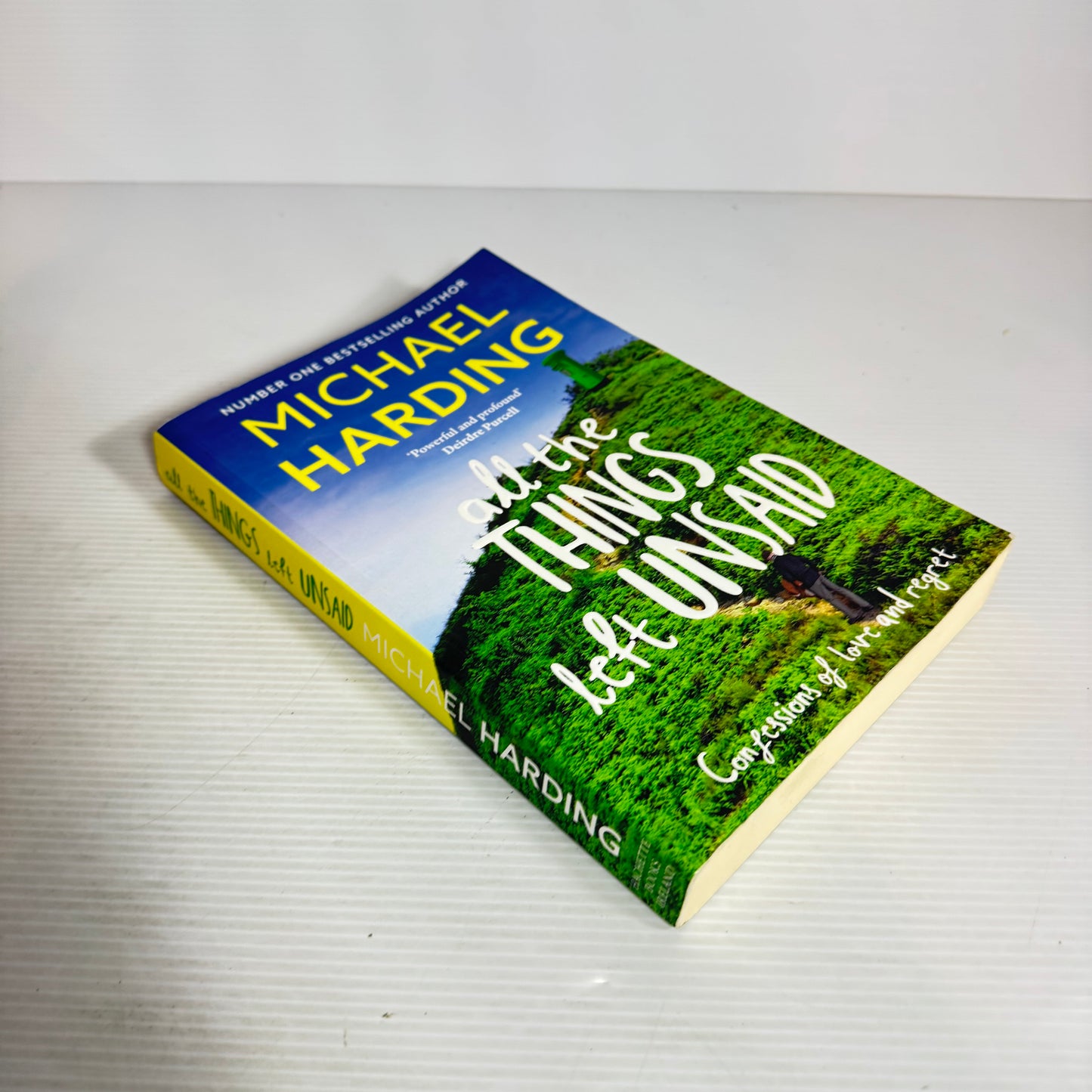 All Things Left Unsaid : Confessions of Love and Regret - Michael Harding (Signed by Author)