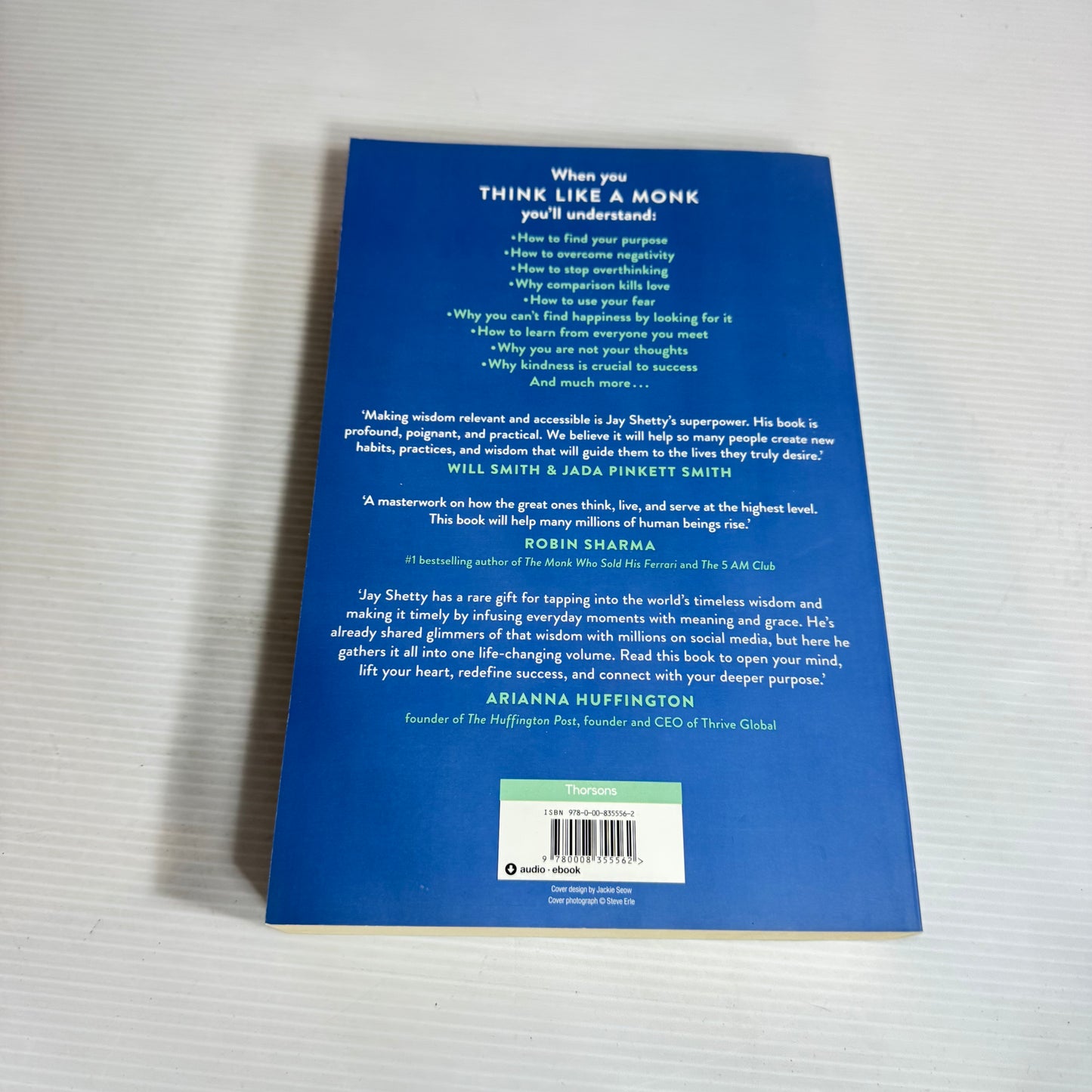 Think Like A Monk : Train Your Mind for Peace and Purpose Every Day - Jay Shetty