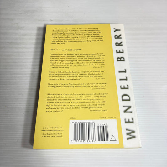 Hannah Coulter - Wendy Berry