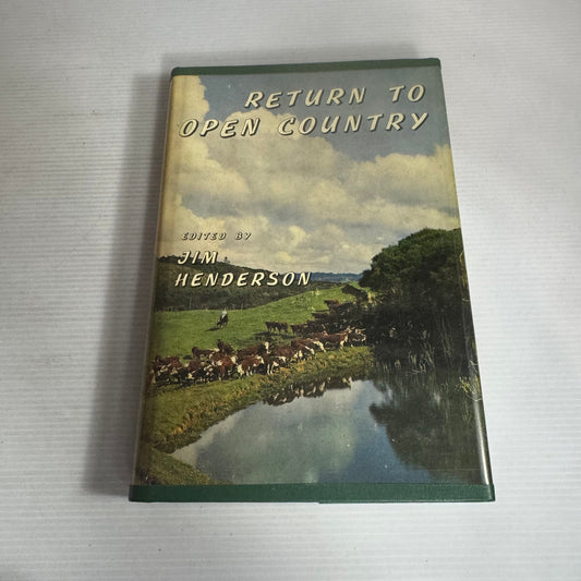 Return to Open Country - Edited by Jim Henderson (Vintage First Edition 1967)