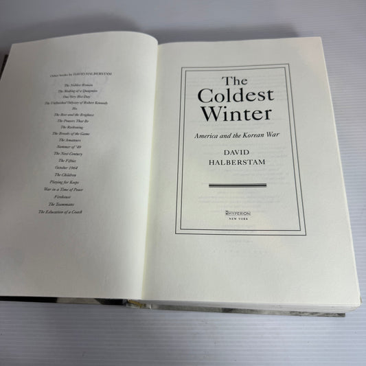The Coldest Winter : America and the Korean War - David Halberstam