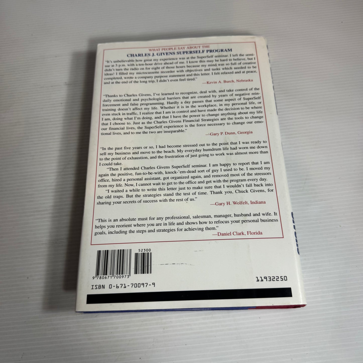 SuperSelf : Doubling Your Personal Effectiveness - Charles J. Givens