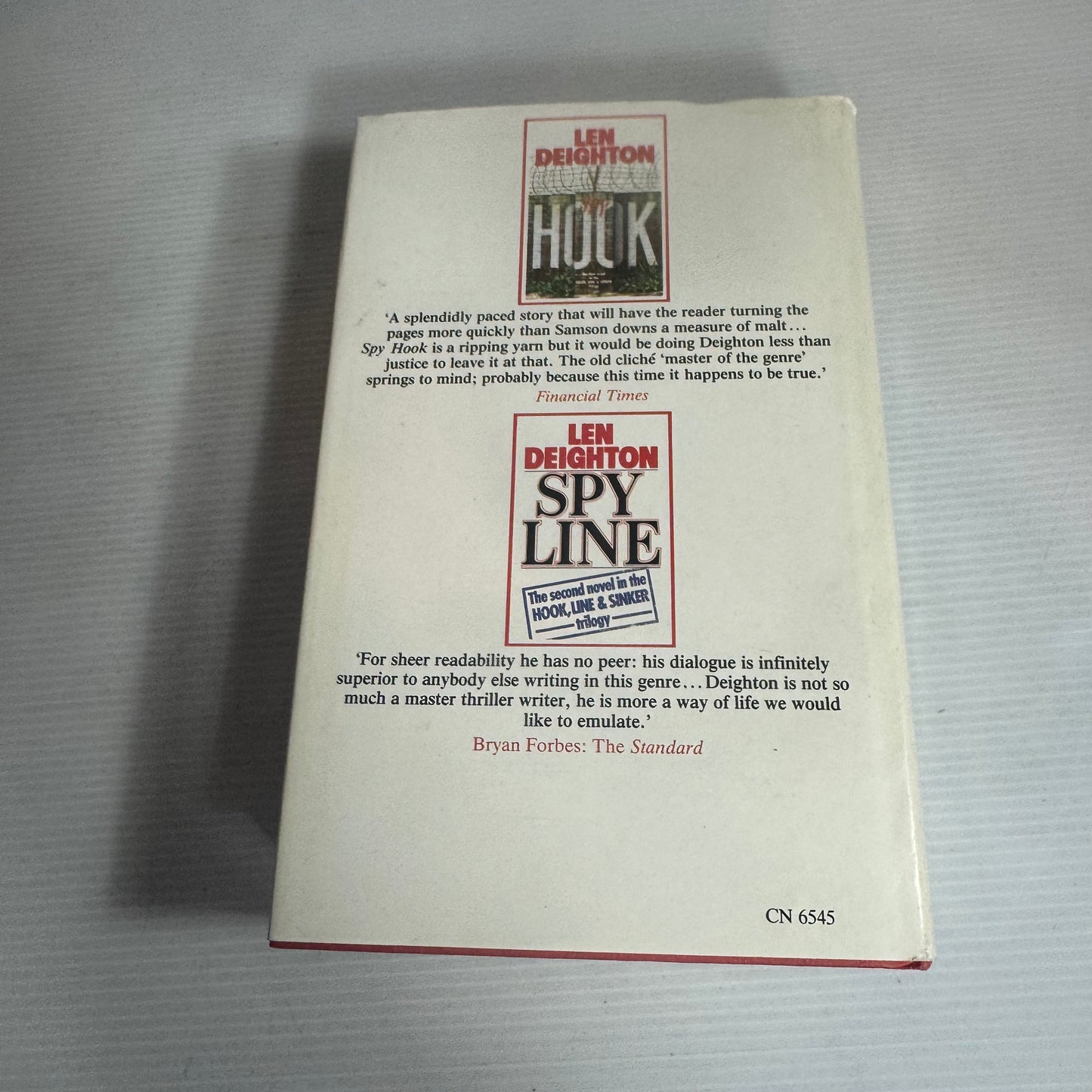 Spy Sinker - Len Deighton (1990)