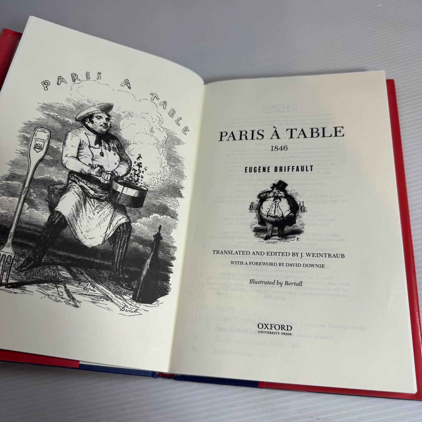Paris A Table 1846 - Eugene Briffault (Translated and Edited by J. Weintraub)