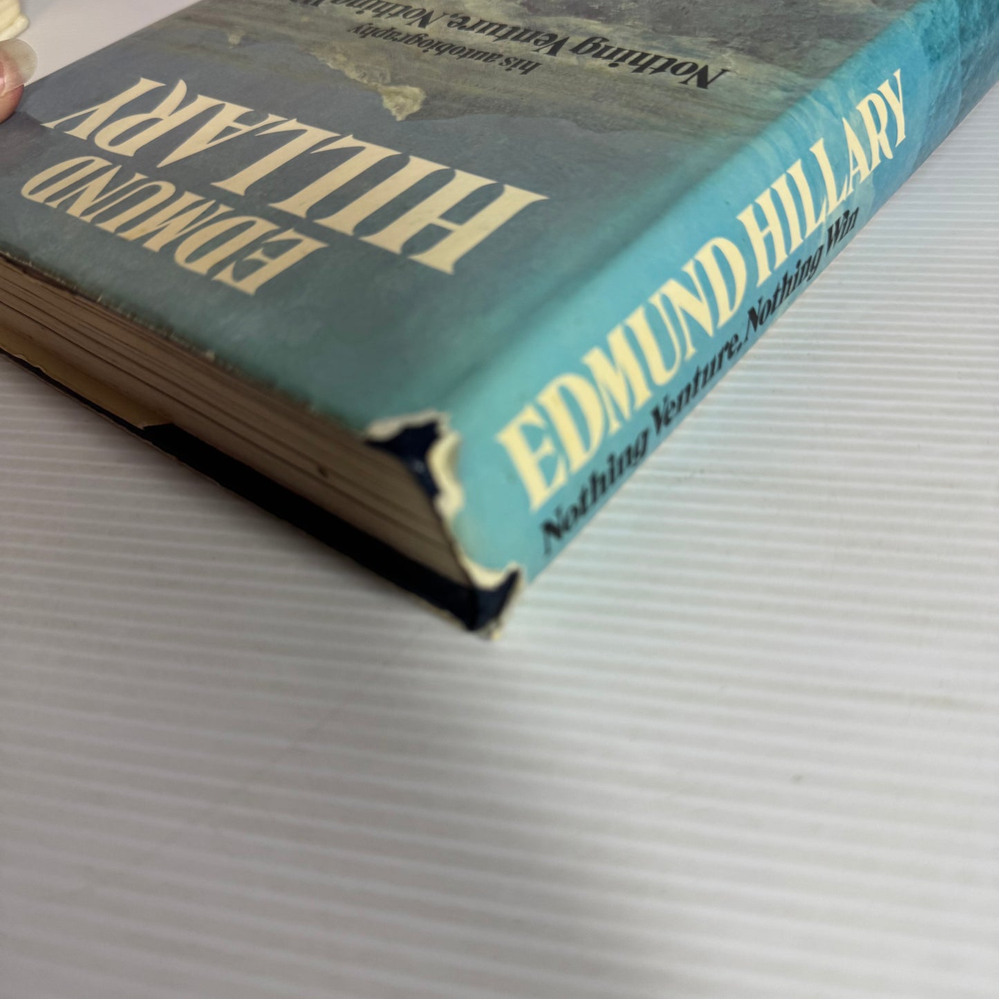 Nothing Venture, Nothing Win - Edmund Hillary (Vintage 1975)