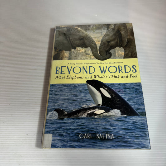 Beyond Words : What Elephants and Whales Think and Feel - Carl Safina