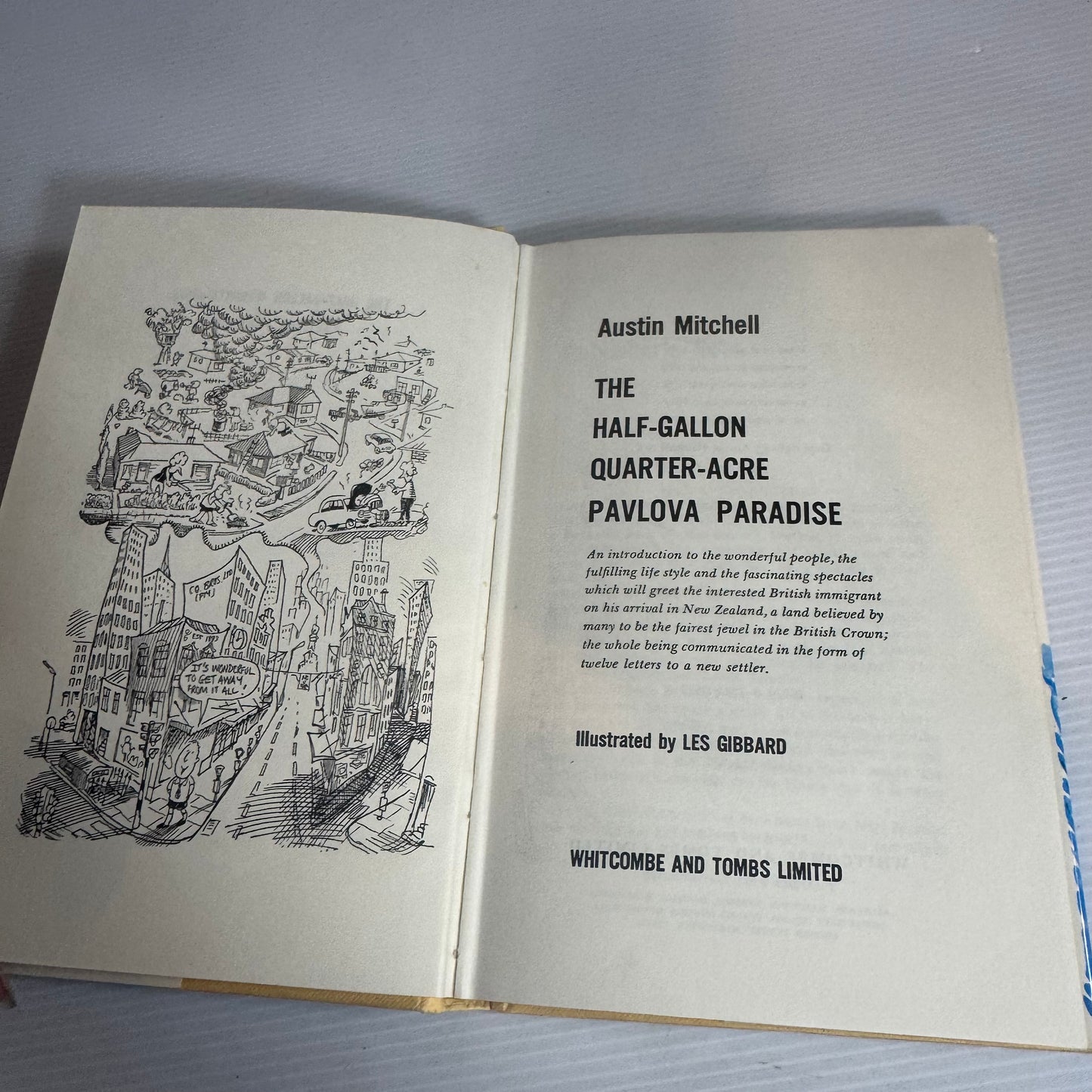The Half-Gallon Quarter-Arce Pavlova Paradise - Austin Mitchell (Vintage 1973)