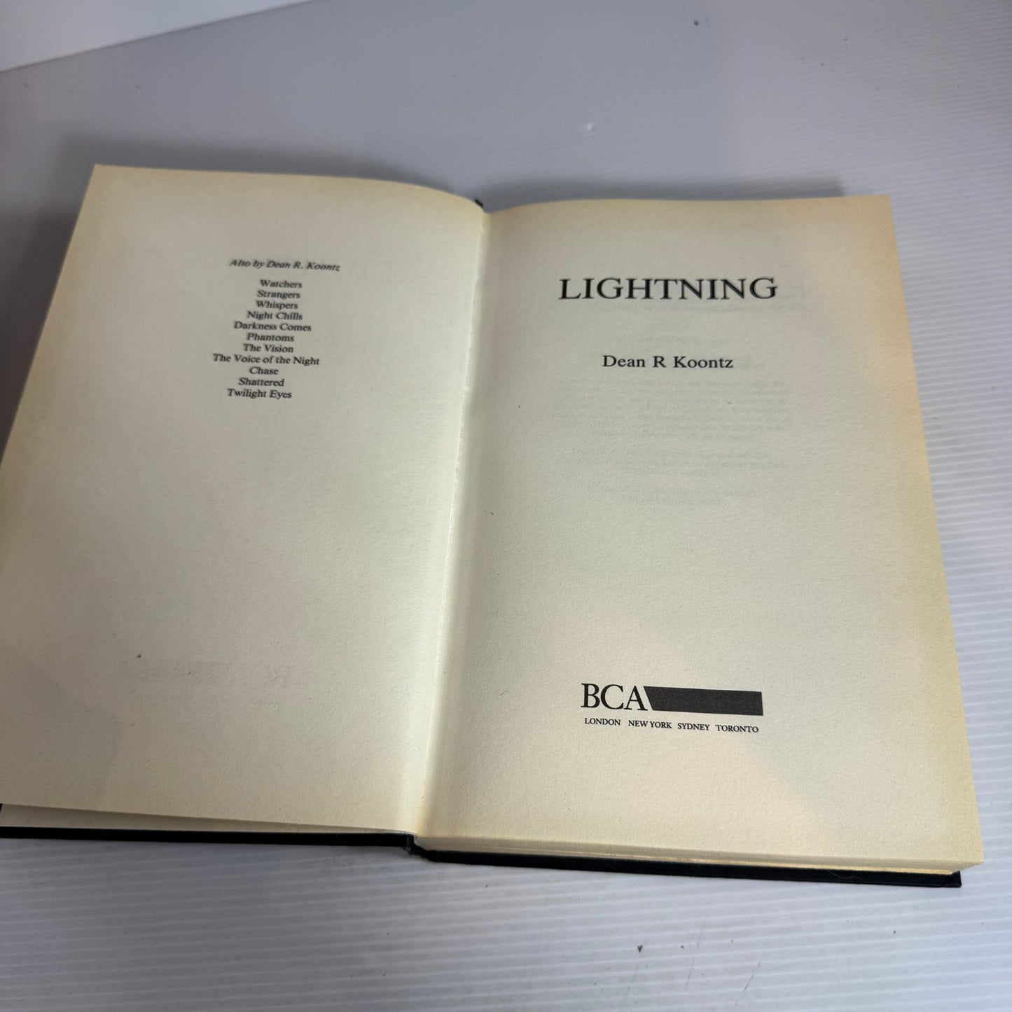 Lightning - Dean R. Koontz