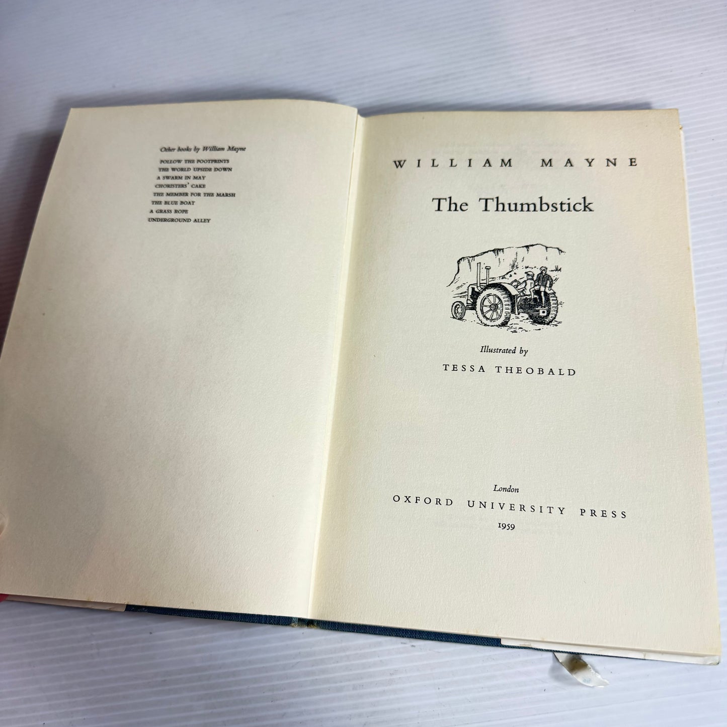 The Thumbstick - William Mayne (Vintage First Edition 1959)