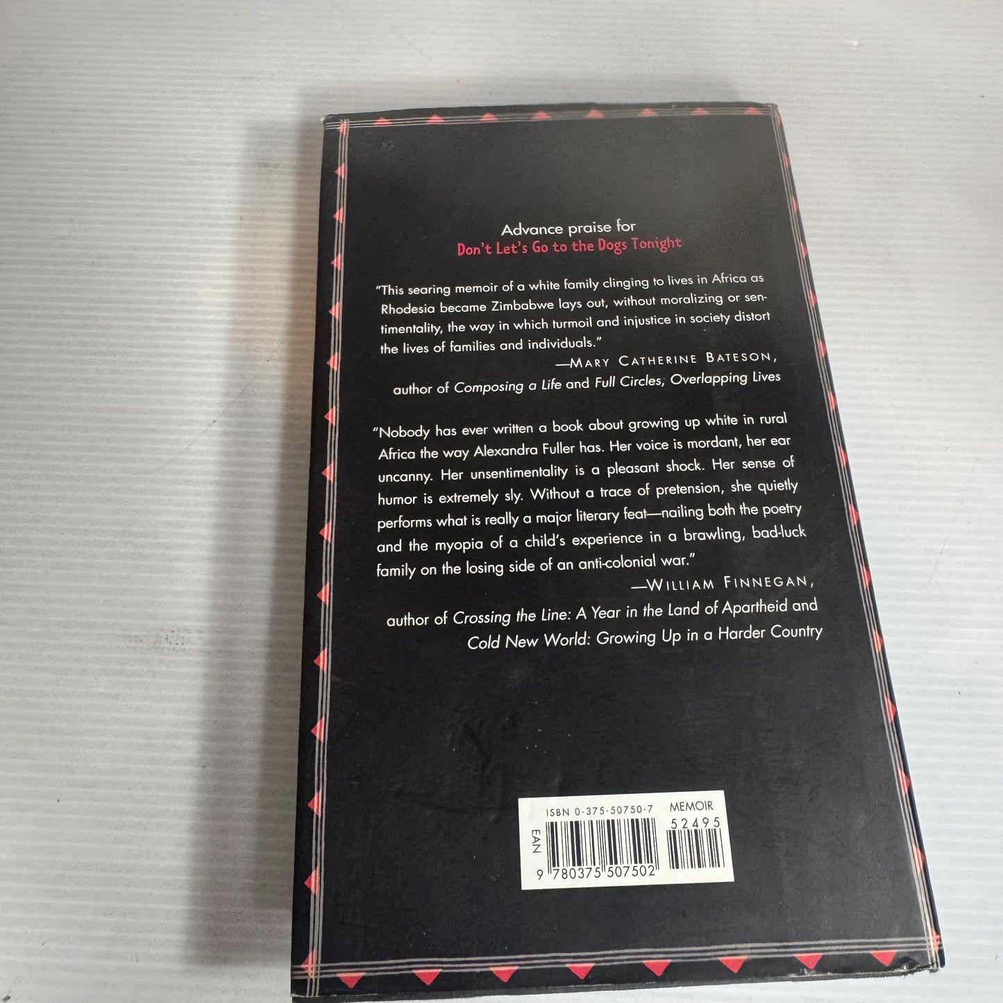 Don't Let's Go To The Dogs Tonight  : An African Childhood - Alexandra Fuller