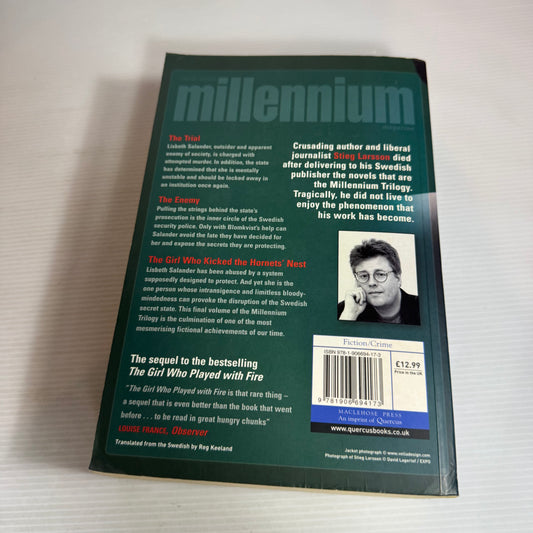 The Girl Who Kicked The Hornets' Nest - Stieg Larsson